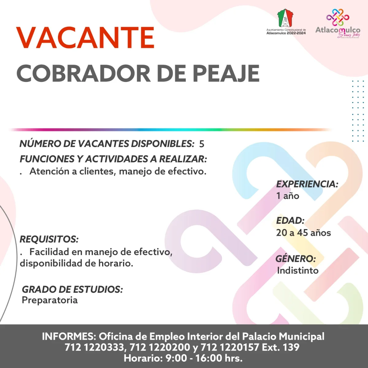 1696270354 391 ¡Te compartimos las vacantes de empleo correspondientes a esta semana