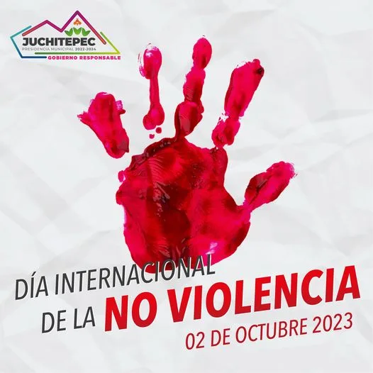 1696273289 Hoy celebramos el Dia Internacional de la No Violencia una jpg