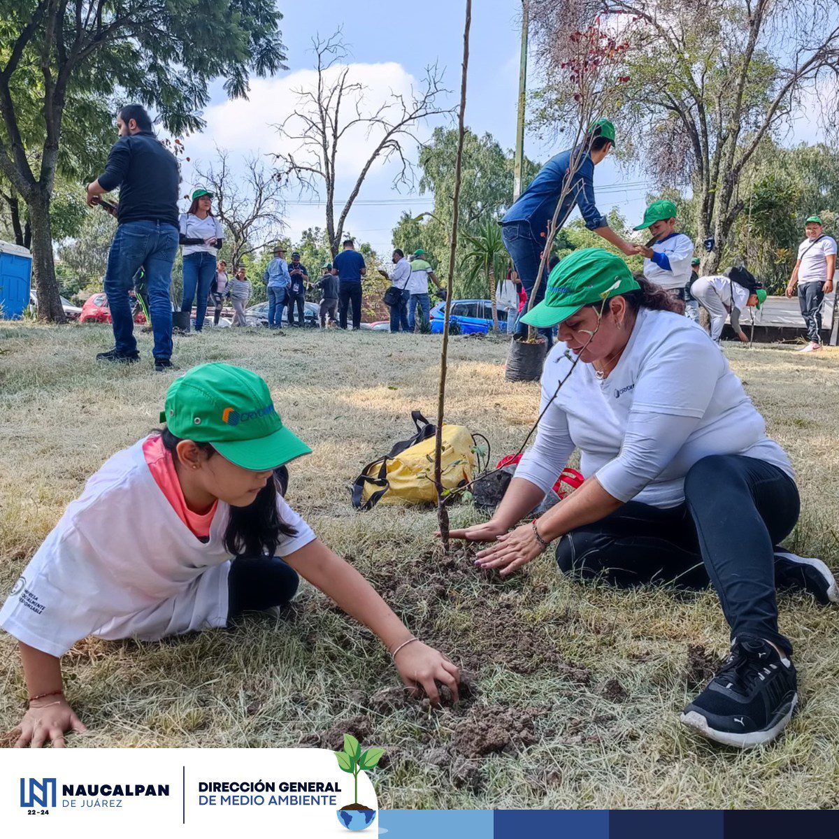 1696287522 268 Exitosa jornada de reforestacion en el Parque Correos en Ciudad