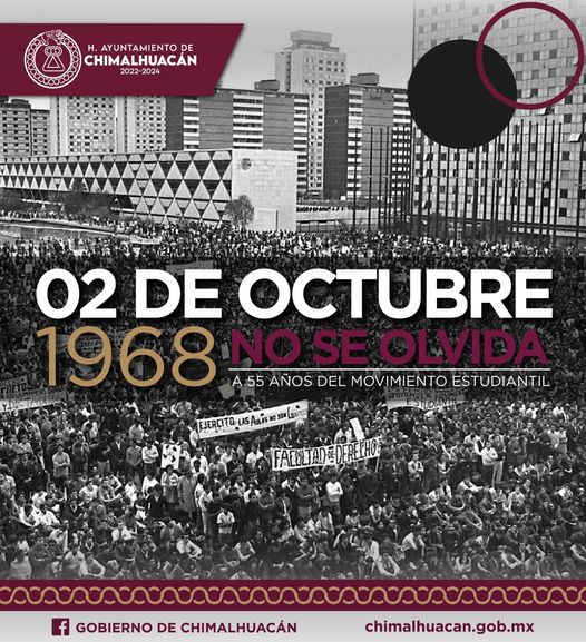 1696290994 A 55 anos del Movimiento Estudiantil de 1968 el 2