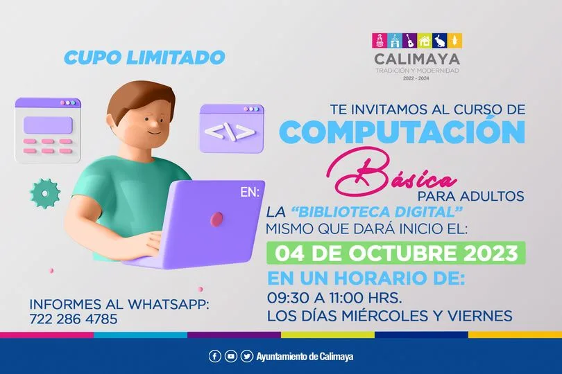 1696334901 Te invitamos a ser parte del Curso de Computacion Basica jpg