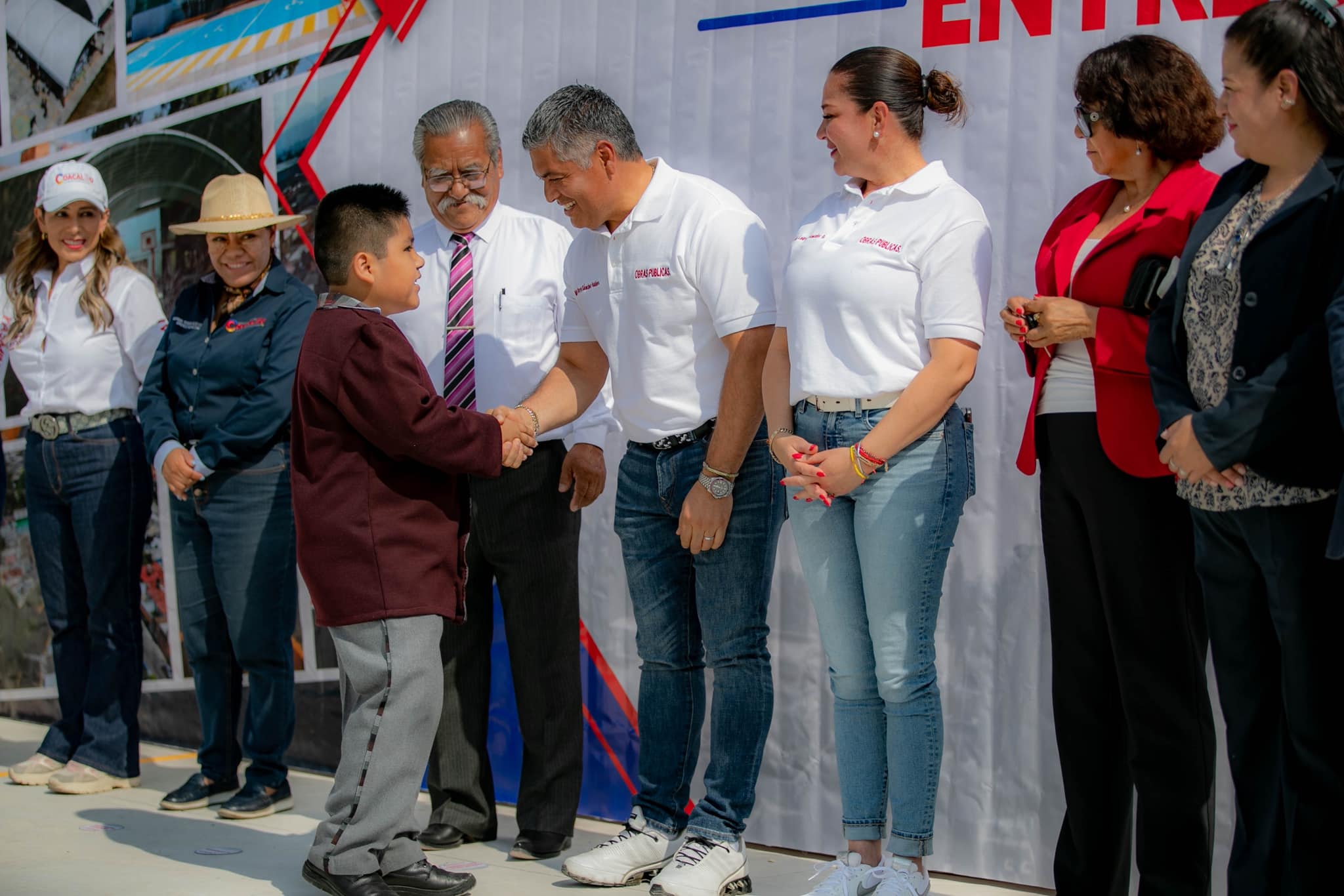 1696342103 886 Nuestro presidente municipal David Sanchez Isidoro inauguro la construccion de