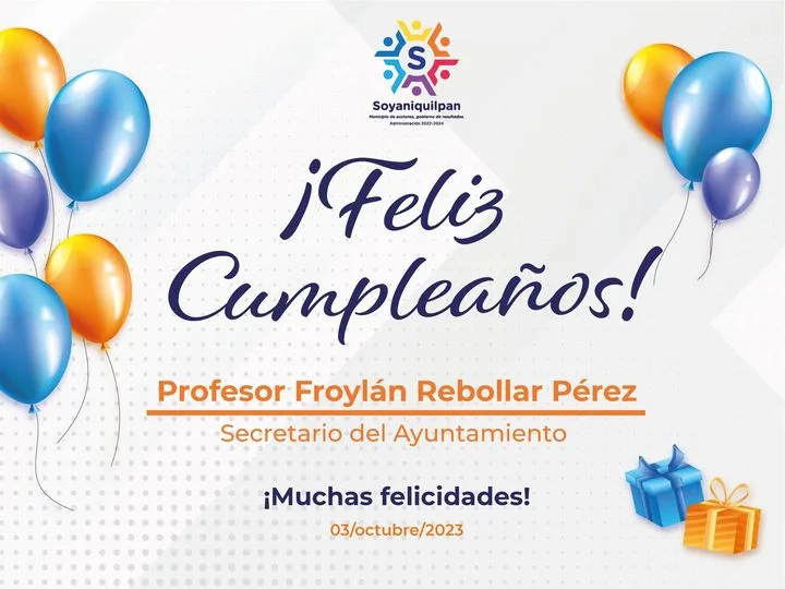 1696351487 Felicitamos al Secretario del Ayuntamiento Profesor Froylan Rebollar Perez con jpg