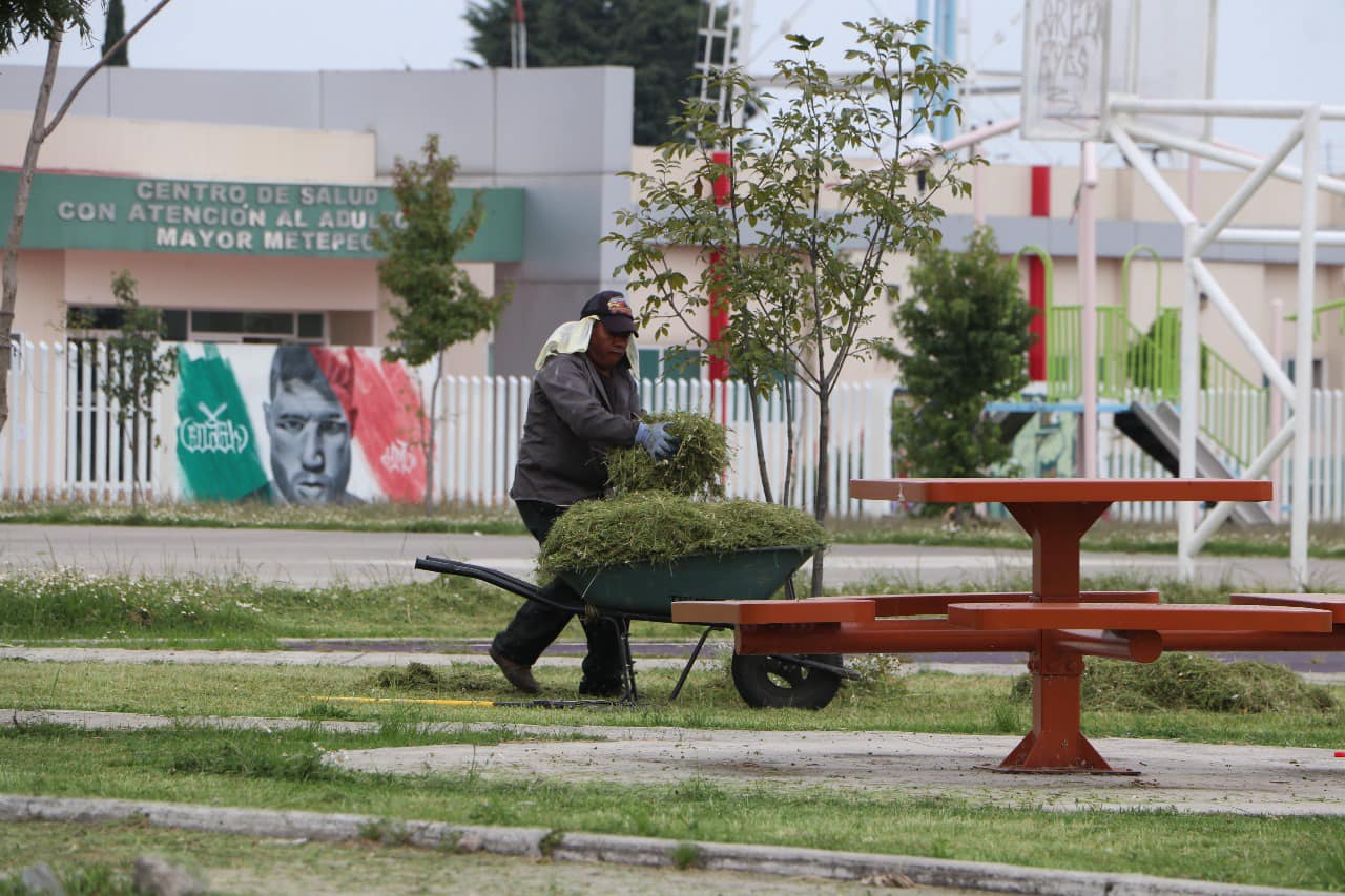 1696369348 744 La Direccion de Metepec Servicios Publicos realiza trabajos de mantenimiento