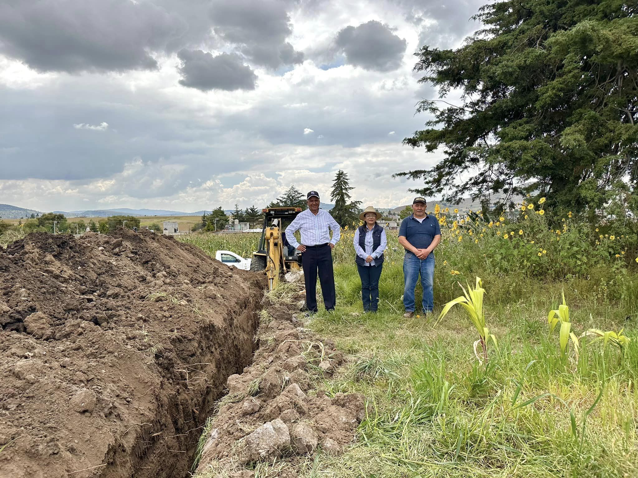 1696369588 469 El Alcalde Jesus Cedillo Gonzalez superviso la obra de construccion