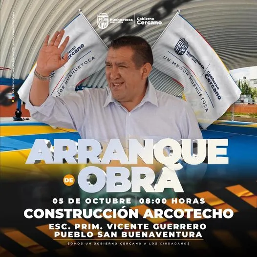 1696377253 ARRANCAMOS OBRA EN HUEHUETOCA El dia jueves 05 de octubre jpg