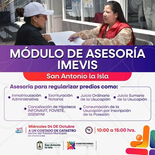 1696433592 Hoy estara el Modulo del Instituto Mexiquense de la Vivienda jpg