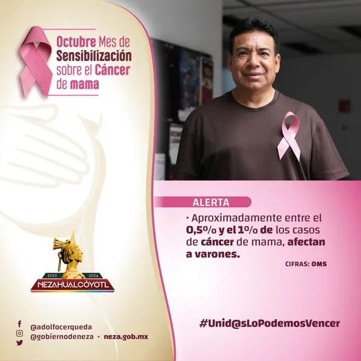 1696448414 OctubreRosa Aunque el cancer de mama es mas frecuente jpg