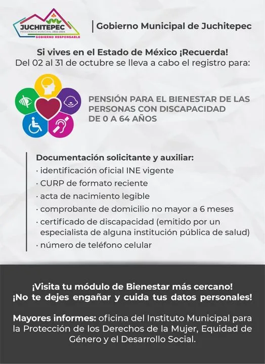 1696453420 PensionPersonasconDiscapacidad Del 2 al 31 de octubre tienes la jpg