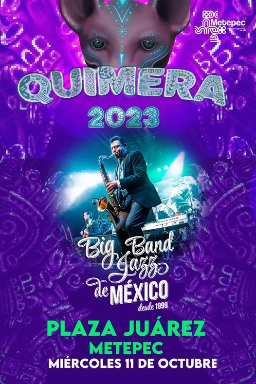 1696520481 Big Band Jazz de Mexicotambien estara presente en Quimera2023 MetepecBrilla jpg