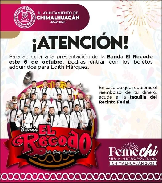 1696535850 ATENCION Puedes acceder al evento masivo de El Recodo con jpg