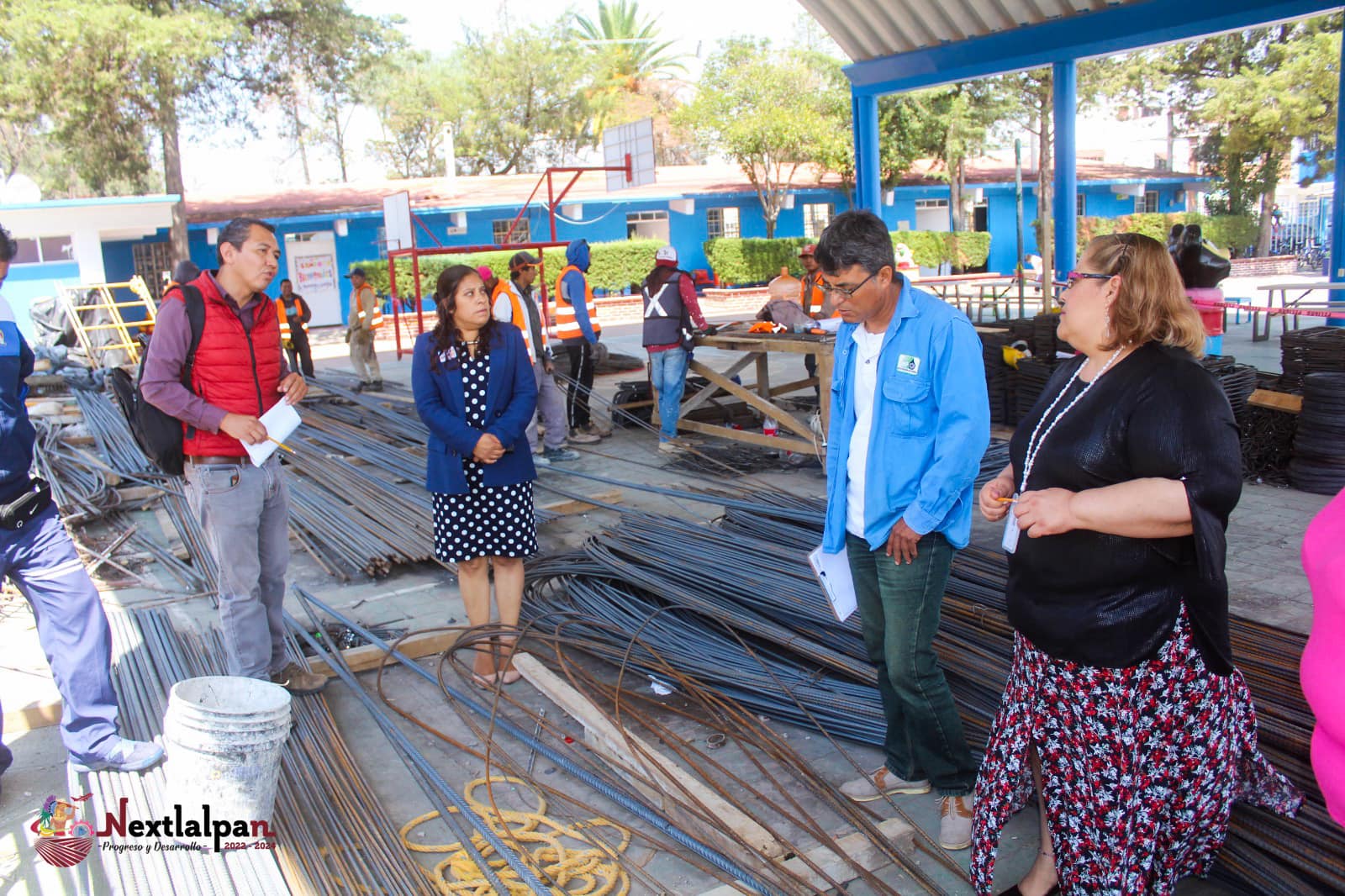 1696611407 81 Avances en la construccion de aulas en la escuela Miguel