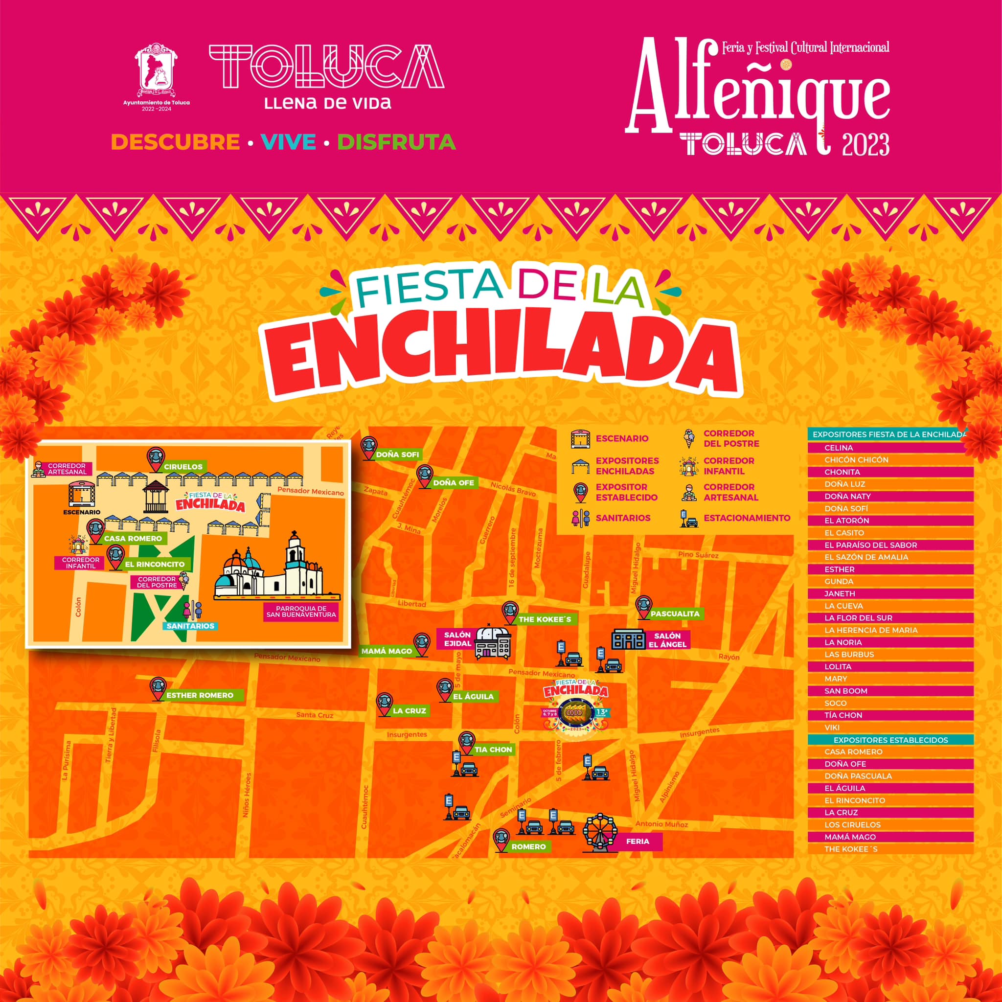 1696613014 438 ¡Ya inicio la FiestaDeLaEnchilada2023 en San Buenaventura Te esperamos a