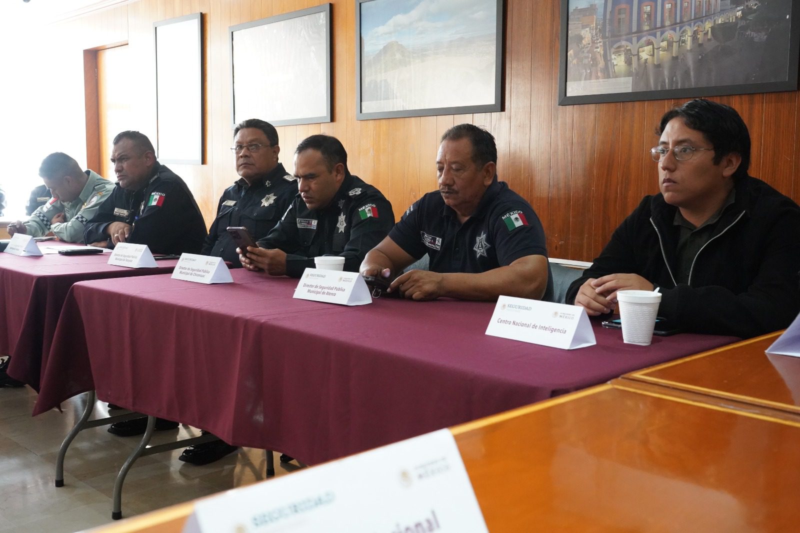 1696613135 915 Reunion de seguridad con integrantes de Seguridad Publica de