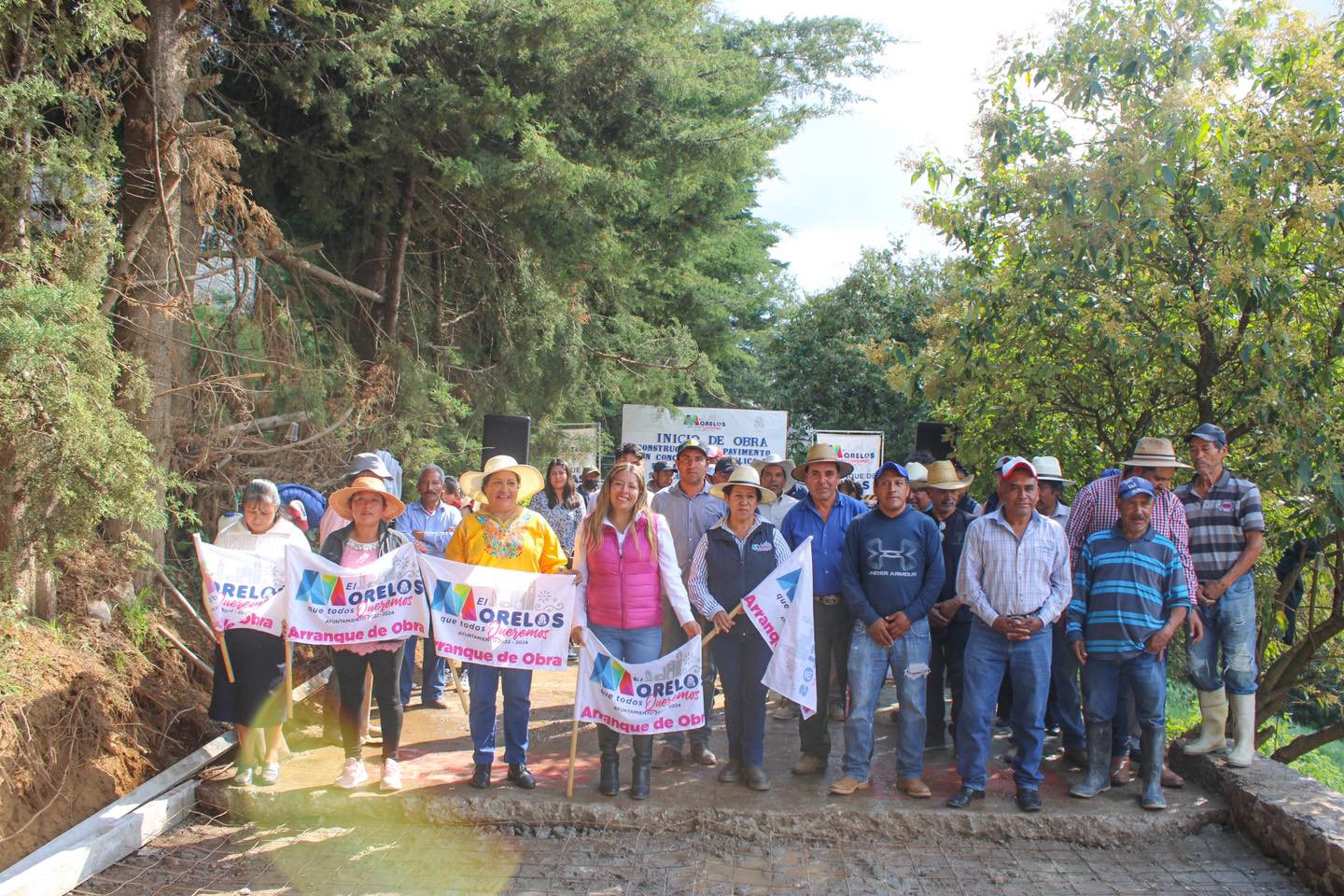 1696626035 586 En Ensante San Lorenzo Malacota dimos inicio a la construccion