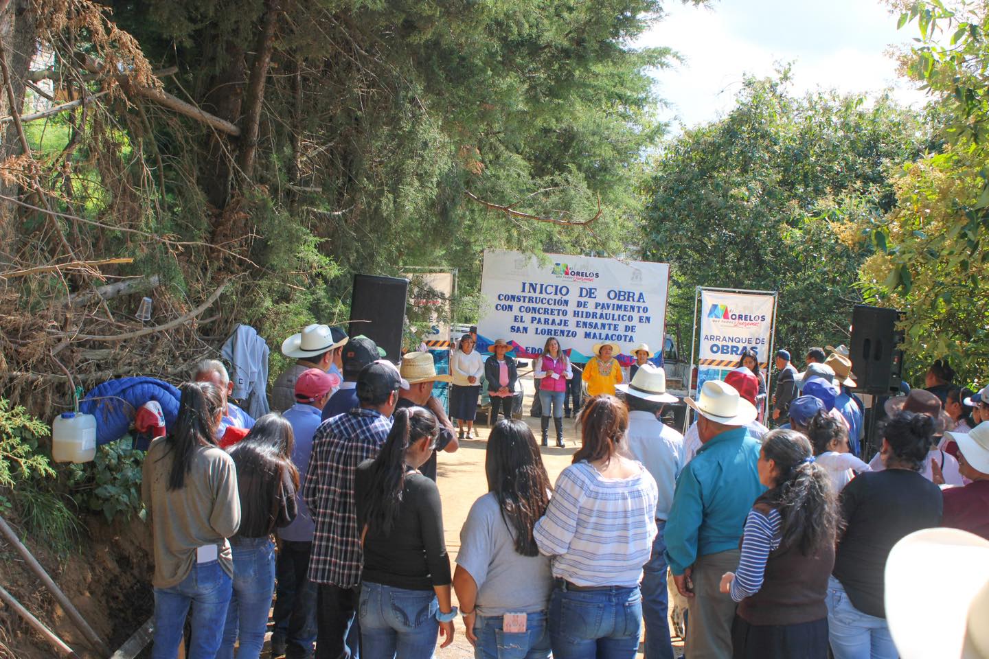 1696626040 620 En Ensante San Lorenzo Malacota dimos inicio a la construccion