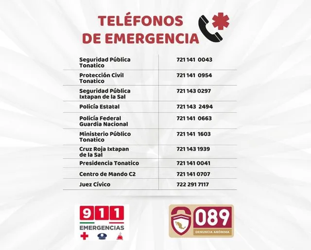 1696681894 Les comparto los telefonos de emergencia recuerda mantener la calma jpg