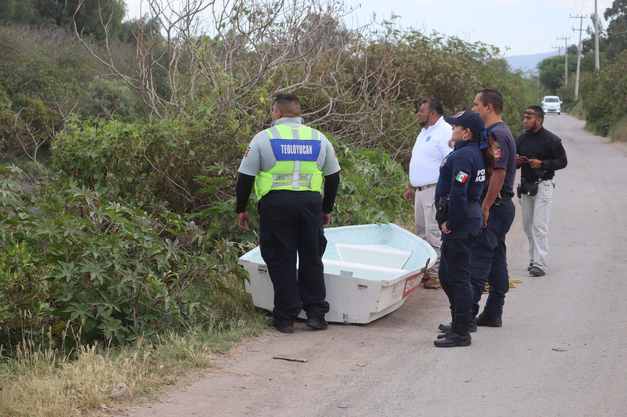 1696685150 221 Elementos de Proteccion Civil y Bomberos de Teoloyucan en coordinacion