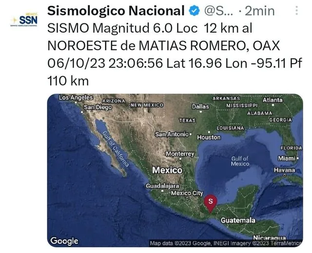 1696685880 No se reportan incidentes despues del ligero sismo registrado esta jpg