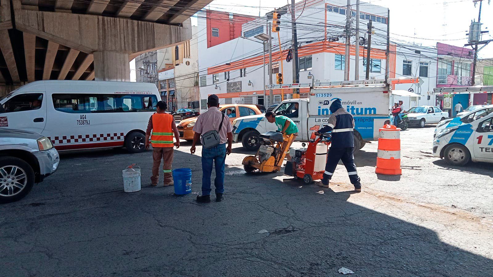 1696701921 913 Continuamos realizando trabajos de la Jornada de Bacheo continuo con