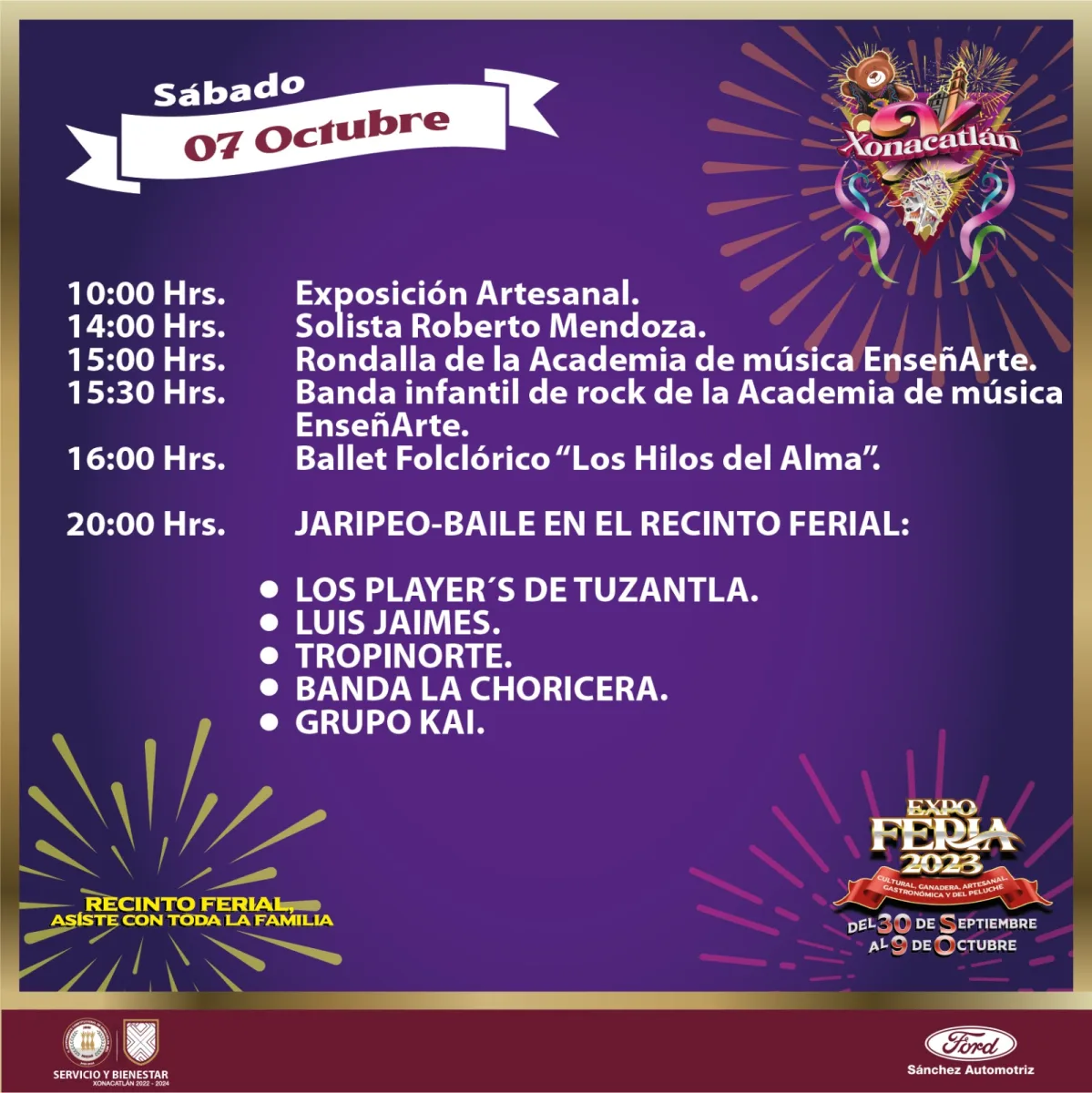 1696703324 No puedes perderte este sabado lleno de emocionantes actividades para