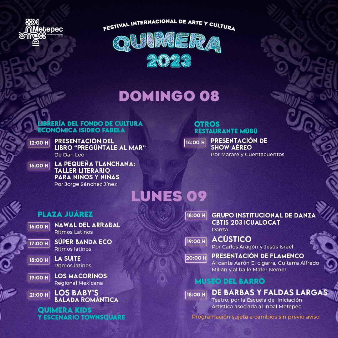 1696773856 152 Dia 3 Quimera2023 ¡Te esperamos Consulta todos los eventos que