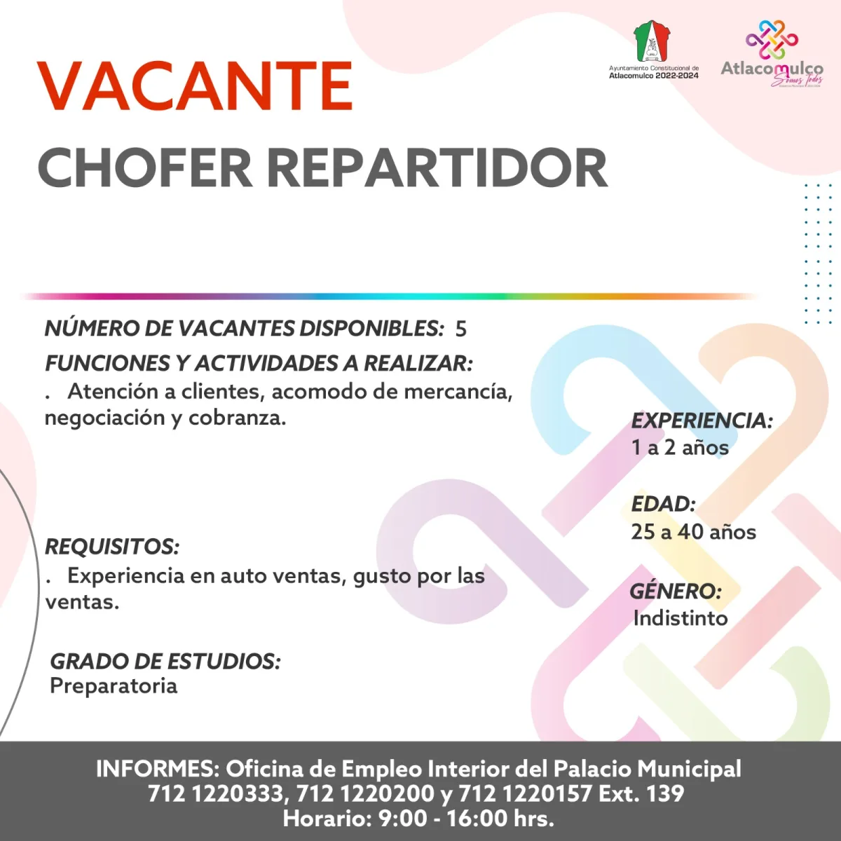 1696876349 334 ¡Te compartimos las vacantes de empleo correspondientes a esta semana