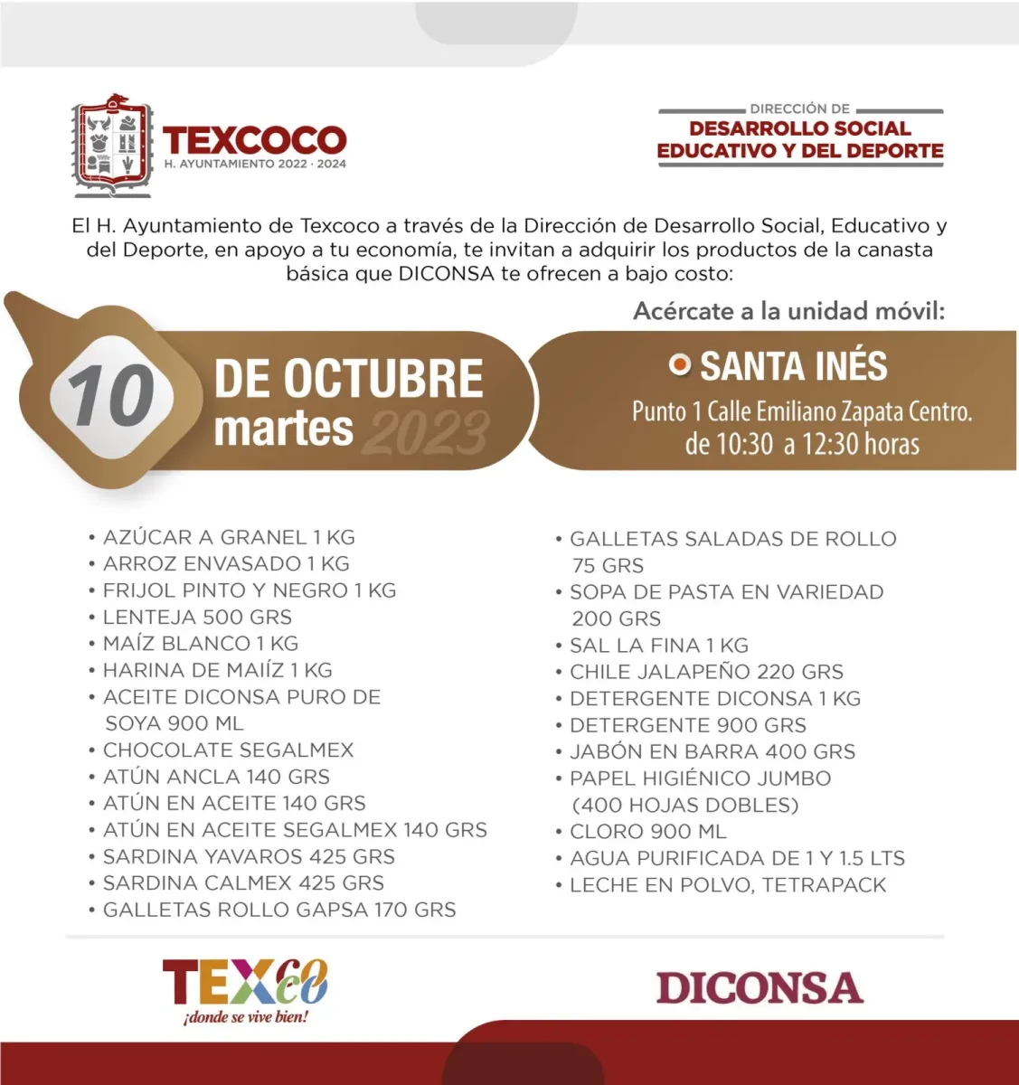 1696880736 Informacion importante El Ayuntamiento de Texcoco y DICONSA trae para scaled