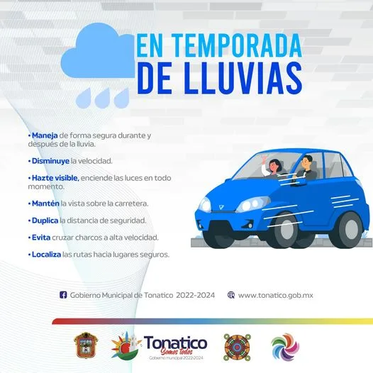 1696942274 Dia lluvioso en Tonatico PuebloMagico toma tus precauciones jpg