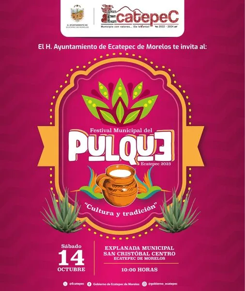 1696973350 Ven a celebrar con nosotros el Festival Municipal del Pulque jpg