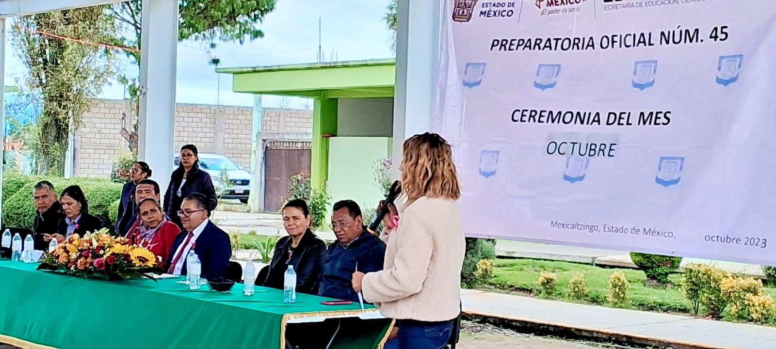 1697029687 769 Hoy realizamos la ceremonia del mes de octubre turno vespertino