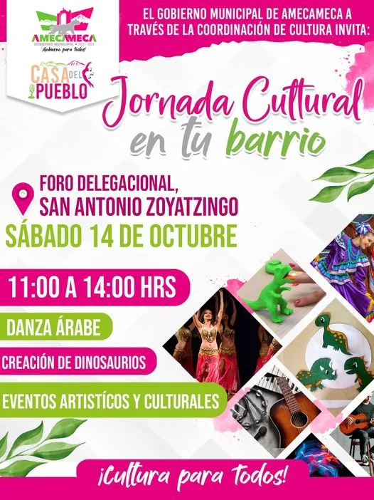 1697035294 La coordinacion de Cultura del GobiernoParaTodos te invita este sabado jpg