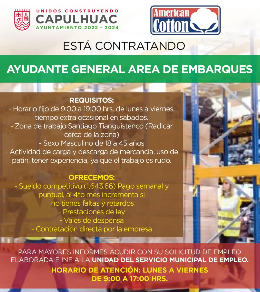 1697049614 595 Recuerda que hoy es MiercolesDeJale Checa las ofertas laborales y