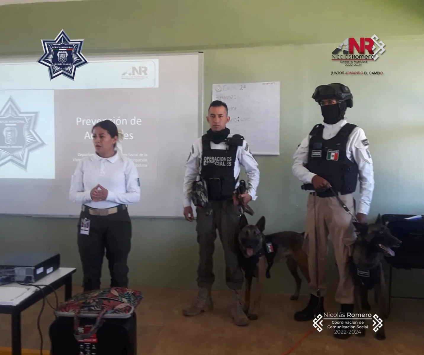 1697058625 PrevencionEscolar Como parte de las acciones del Departamento de Prevencion