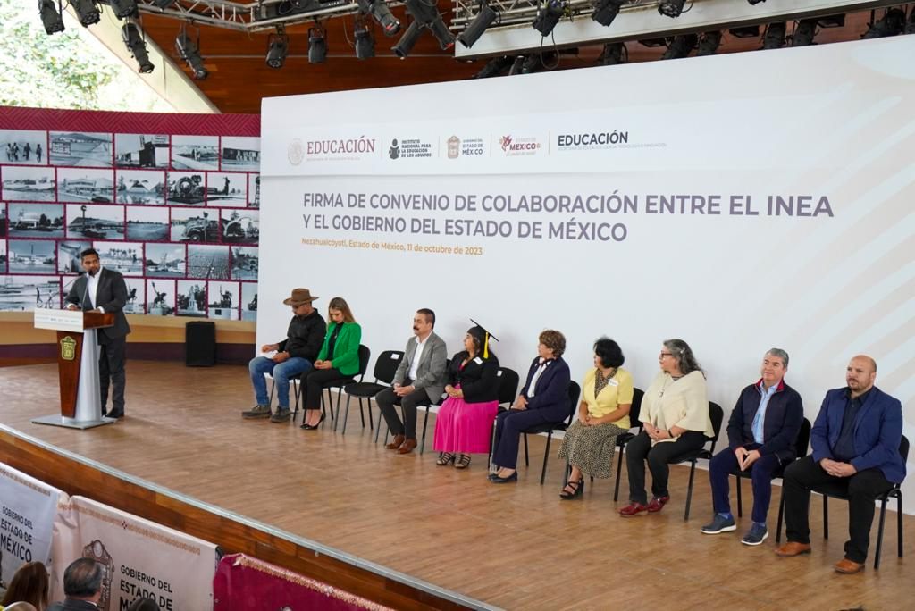 1697065932 845 Firma del convenio de colaboracion con el INEA Nacional para