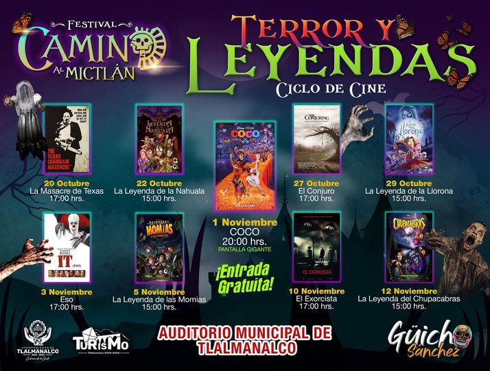 1697206113 665 No te pierdas nuestro Ciclo de Cine TerrorYLeyendas Como parte