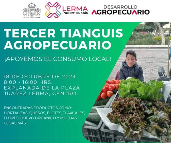 1697210241 No te pierdas del TERCER TIANGUIS AGROPECUARIO y disfruta de jpg