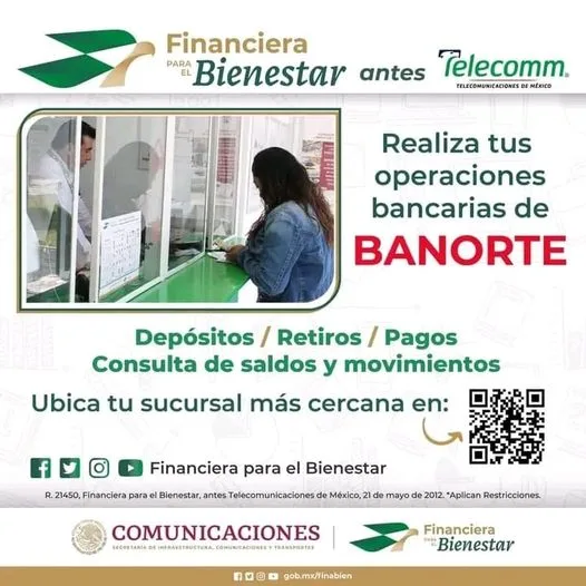 1697222427 Financiera para el Bienestar antes Telecomm acerca los servicios bancarios jpg