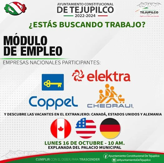 1697228334 EmpleoTejupilco La Oficina Regional de Empleo a traves del jpg