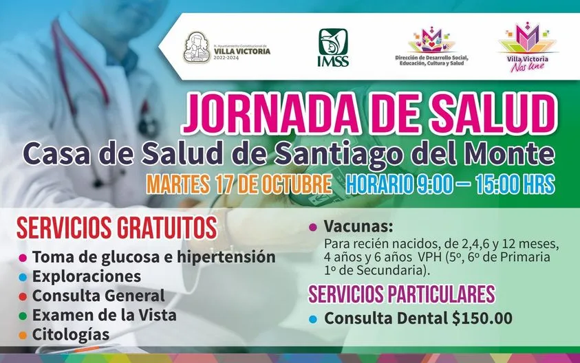 1697234665 Jornada Medica en Santiago del Monte te esperamos el dia jpg