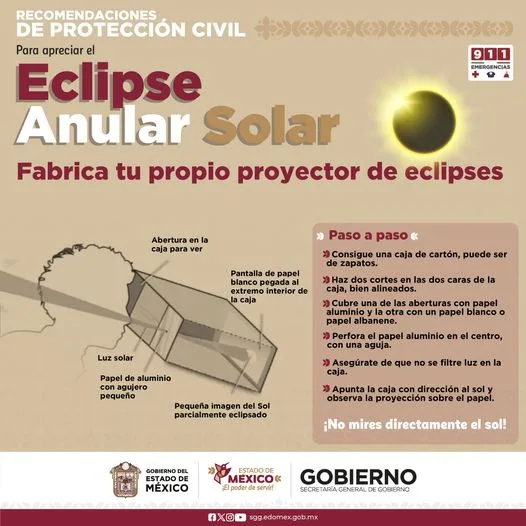 1697290448 Disfruta el EclipseAnularSolar por metodos indirectos Transmisiones en vivo jpg