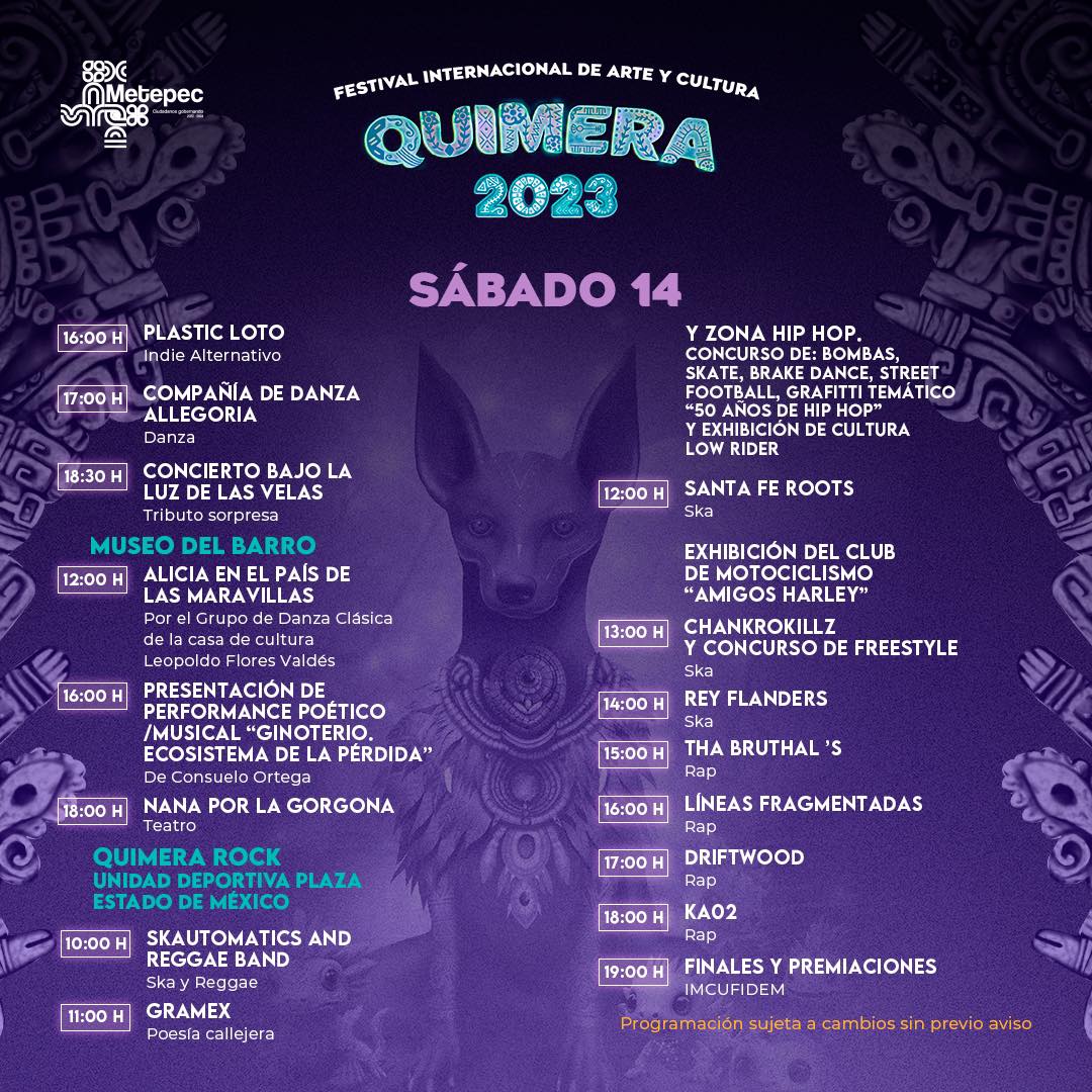 1697296820 798 Dia 9 Quimera2023 ¡Vengan a Metepequear Consulta todos los eventos