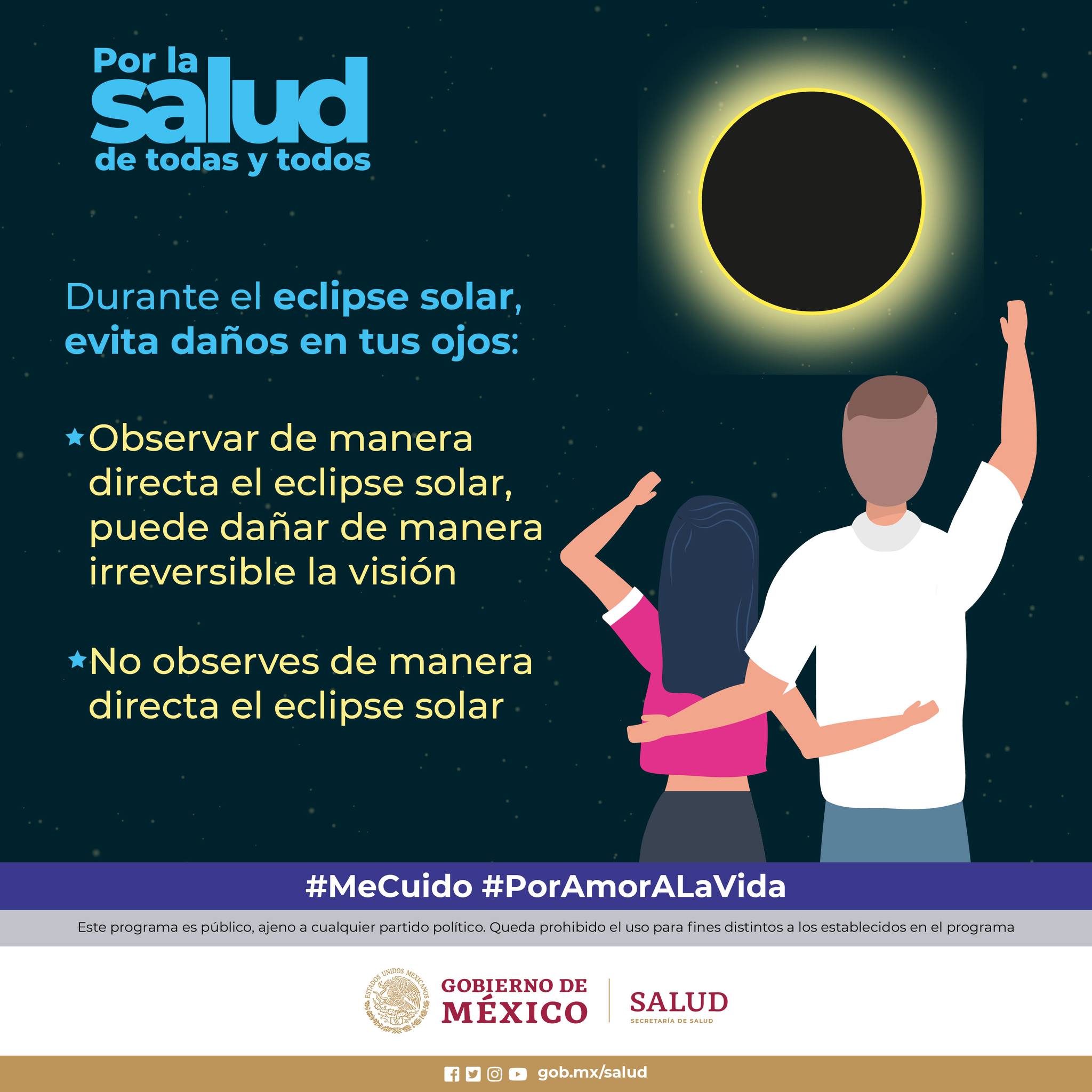 1697307151 148 PorLaSaludDeTodasYTodos I EclipseSolar Los eclipses solares son fenomenos a