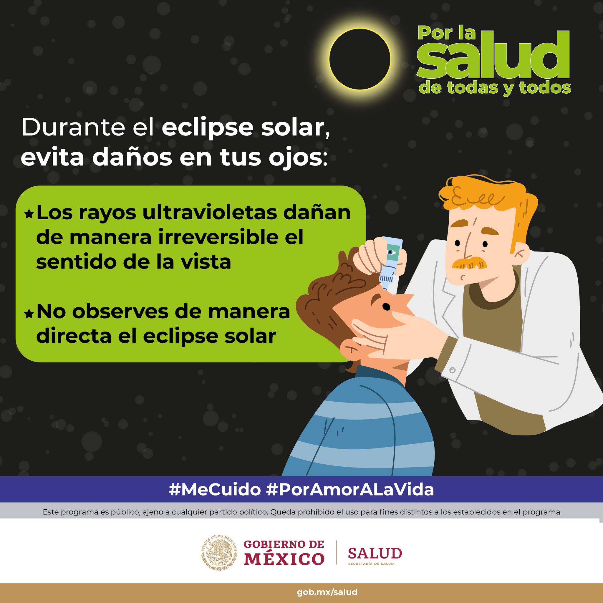 1697307156 523 PorLaSaludDeTodasYTodos I EclipseSolar Los eclipses solares son fenomenos a