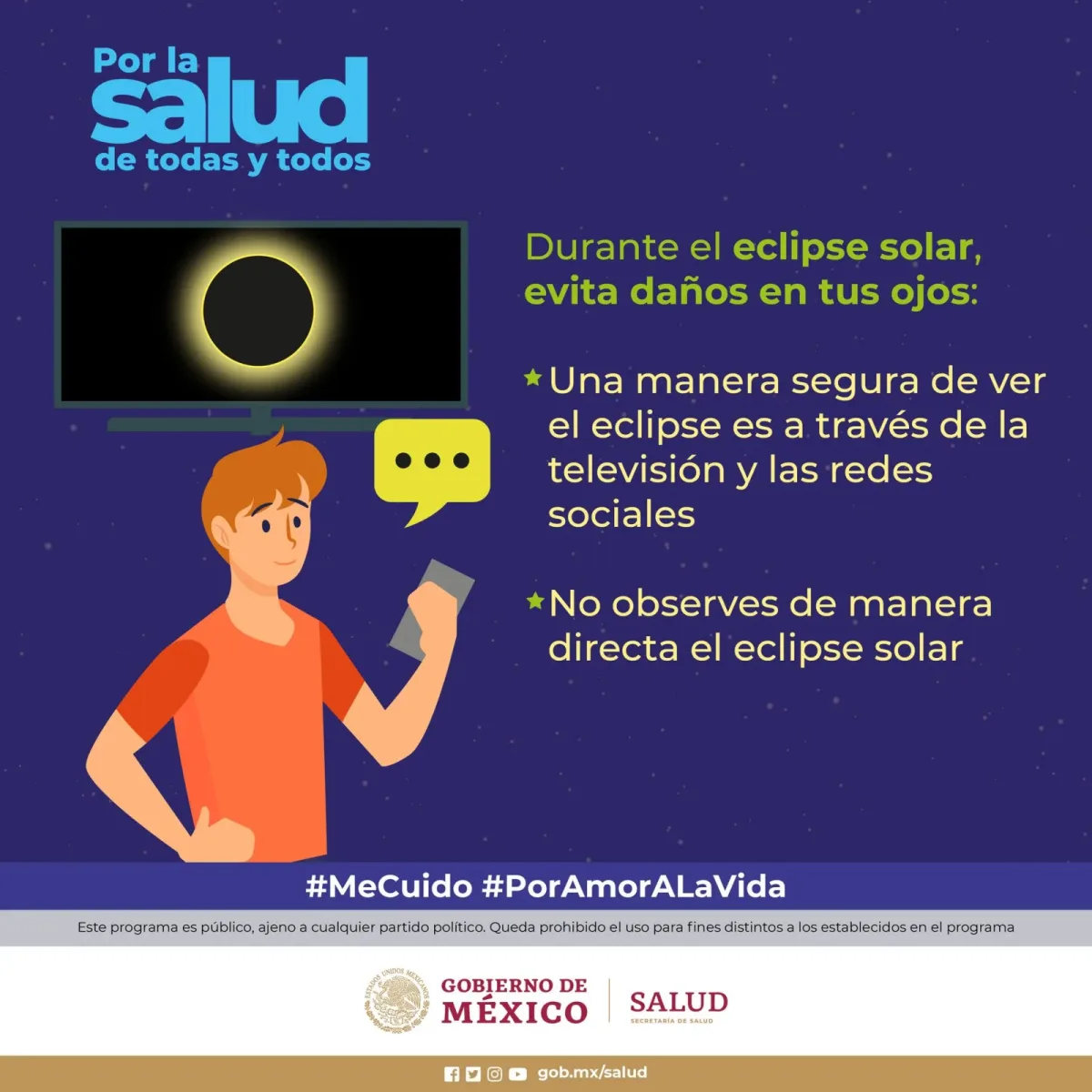 1697307178 PorLaSaludDeTodasYTodos I EclipseSolar Los eclipses solares son fenomenos a scaled