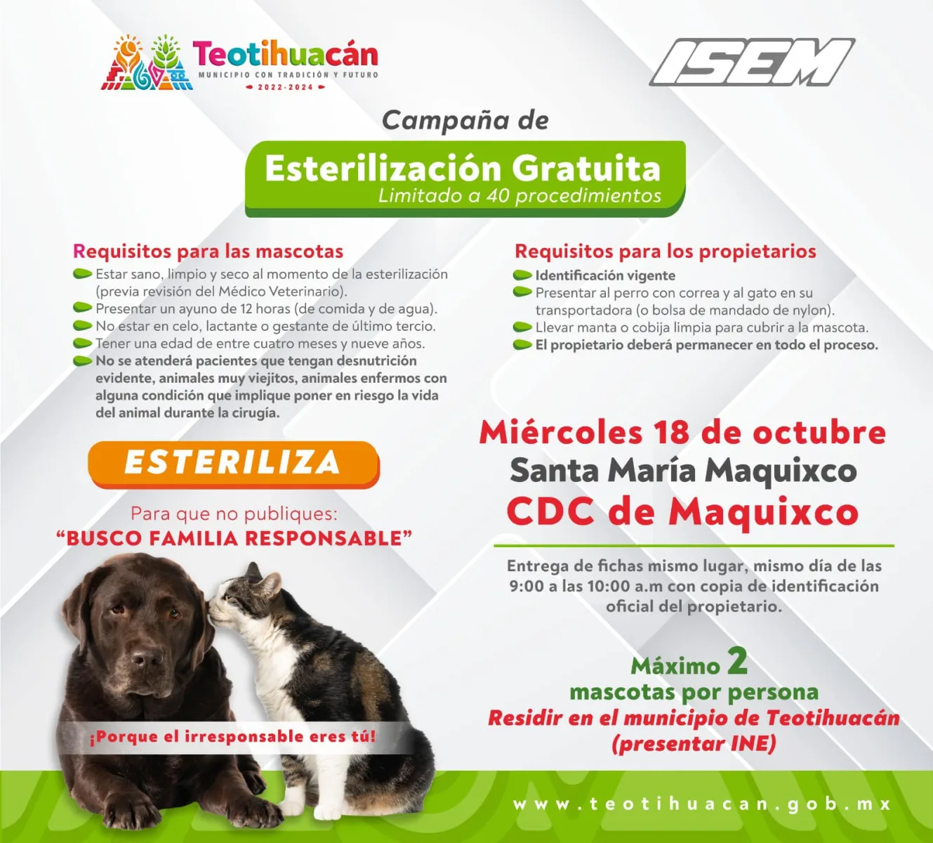 1697317682 606 Jornada de Esterilizacion de Gratuita