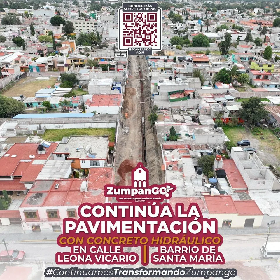 1697405385 ¡Continuamos con la Pavimentacion de Calle Leona Vicario en el jpg