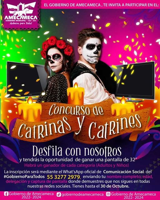 1697458905 DisfrazateYGana Participa en nuestro concurso de Catrinas y Catrines jpg