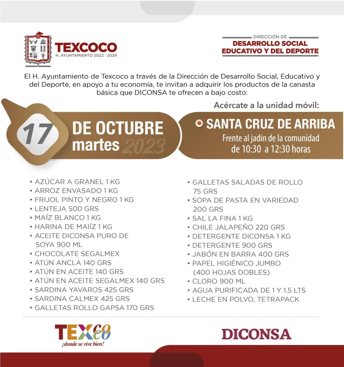 1697488657 Informacion importante El Ayuntamiento de Texcoco y DICONSA trae para scaled