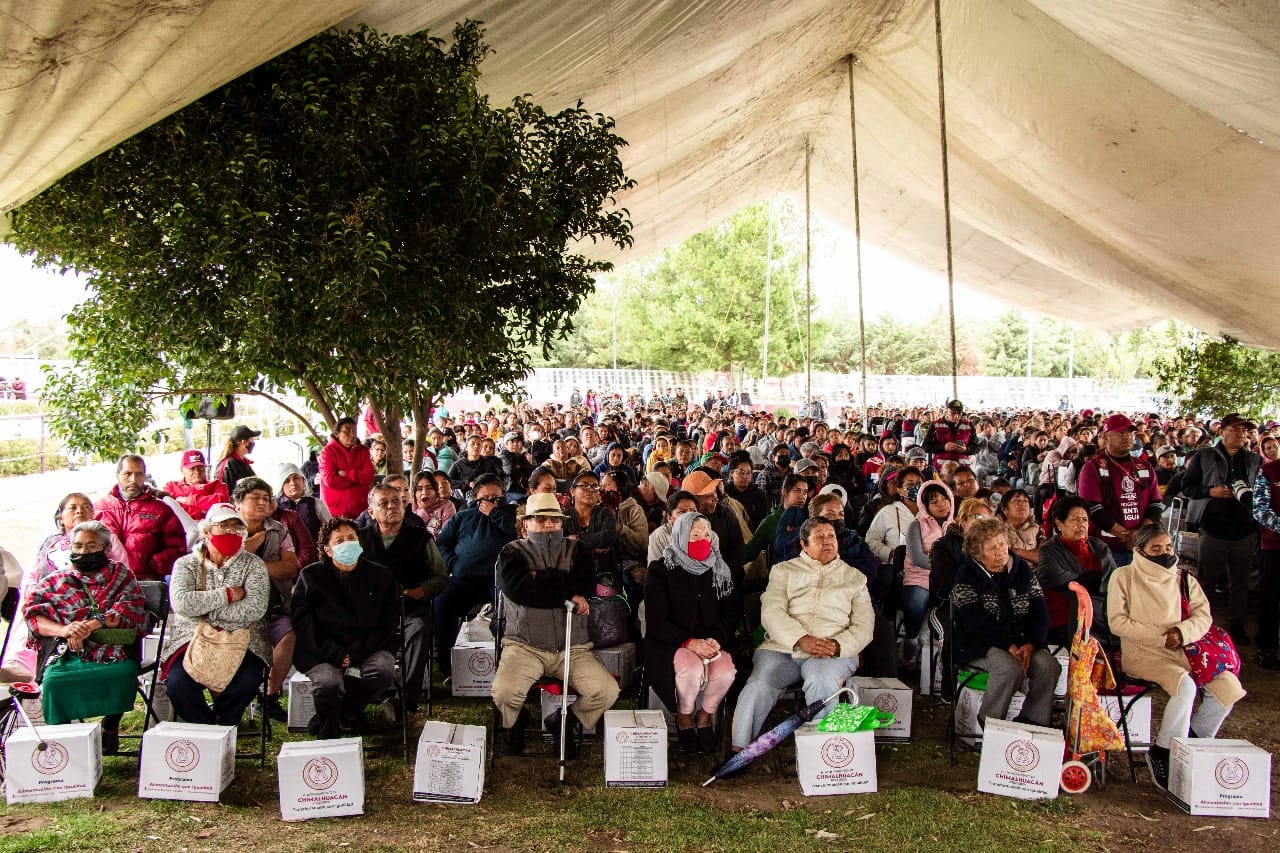 1697497790 740 FAMILIAS CHIMALHUAQUENSES RECIBEN UNA ENTREGA MAS DEL PROGRAMA ALIMENTACION CON